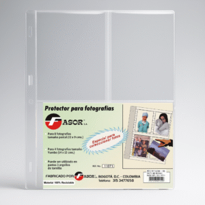 Protector con bolsillos