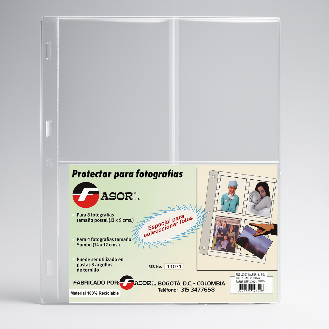 Protector con bolsillos