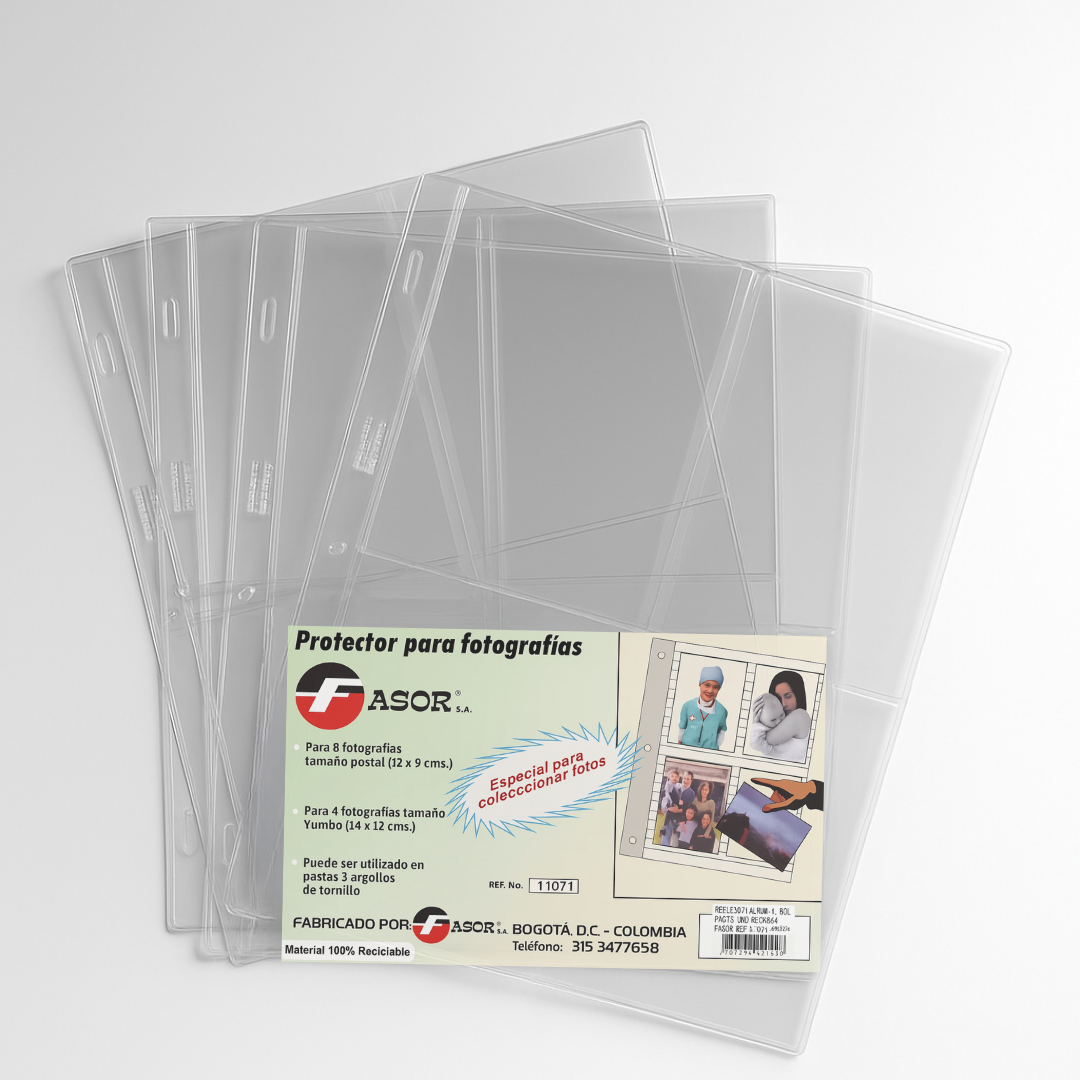 Protector con bolsillos